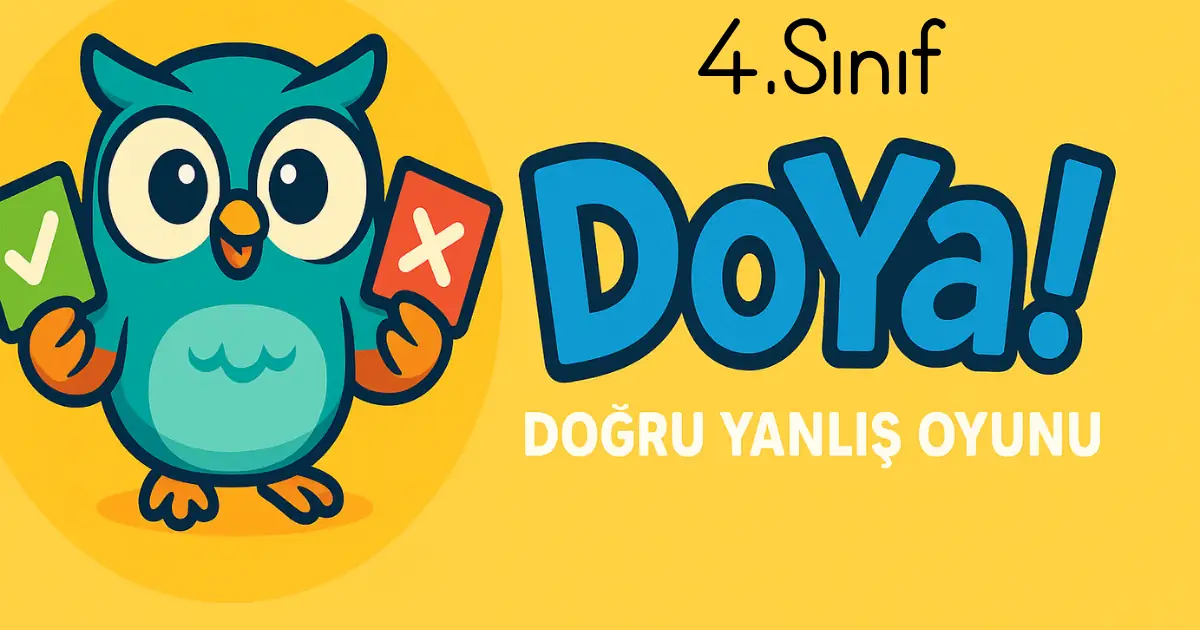DoYa 4. Sınıf Oyunu