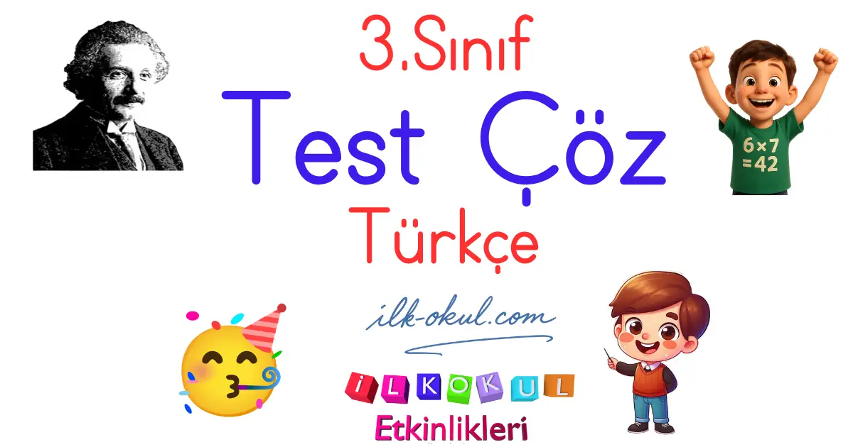 3. Sınıf Türkçe Testleri