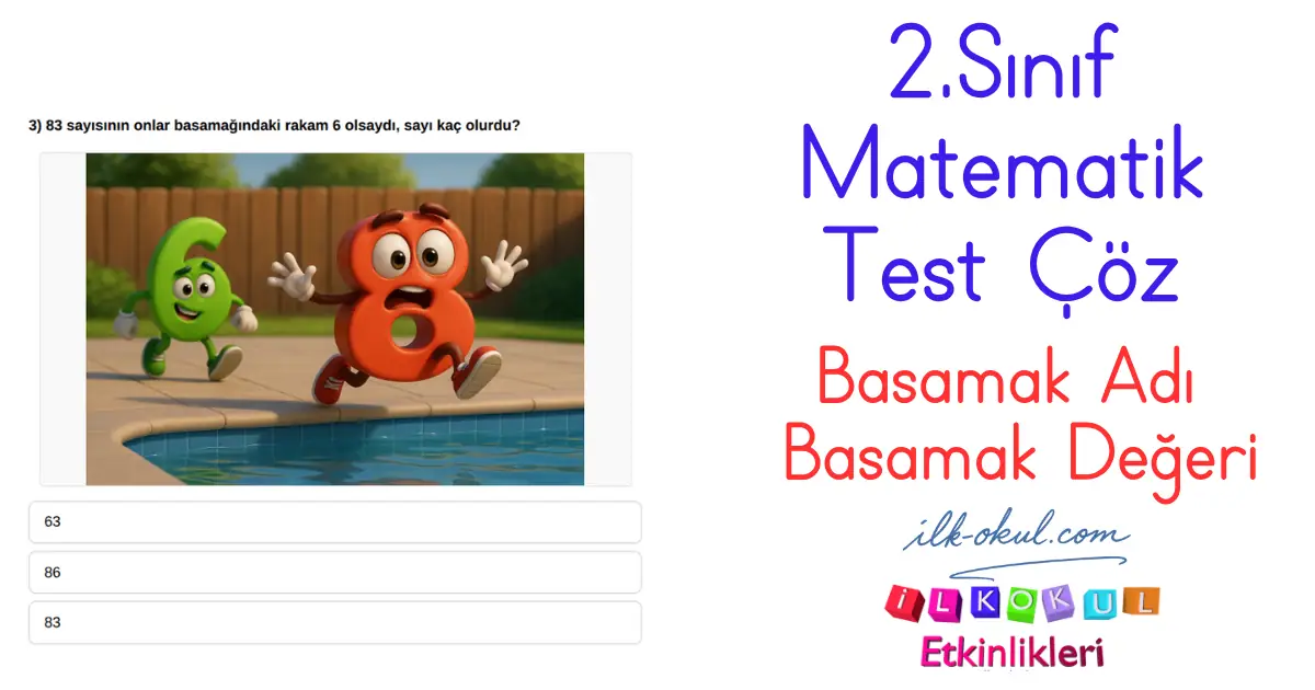 Basamak Adi Basamak Degeri Test Testi