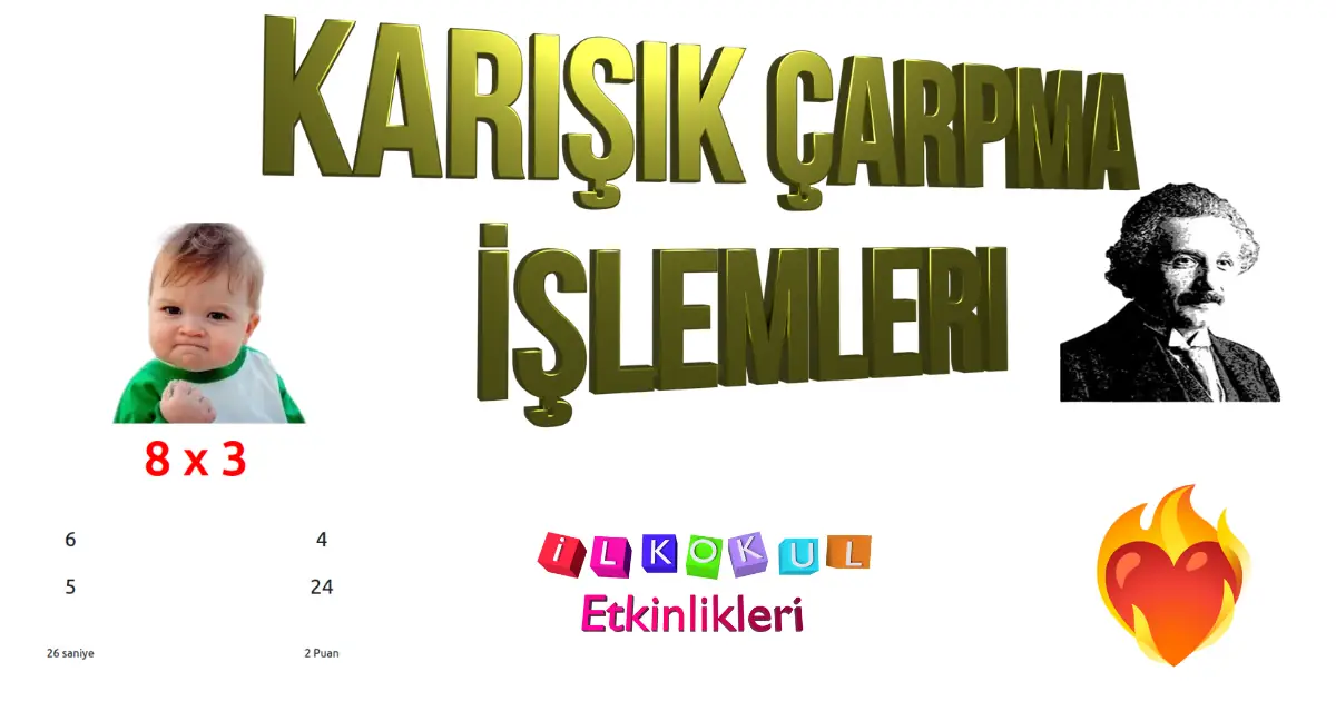 karışık çarpma işlemleri