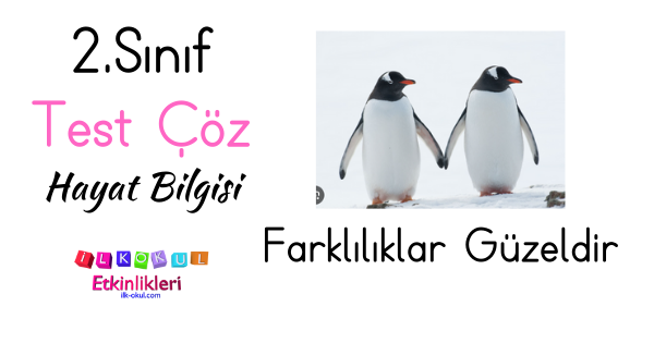 2.Sınıf farklılıklar güzeldir test