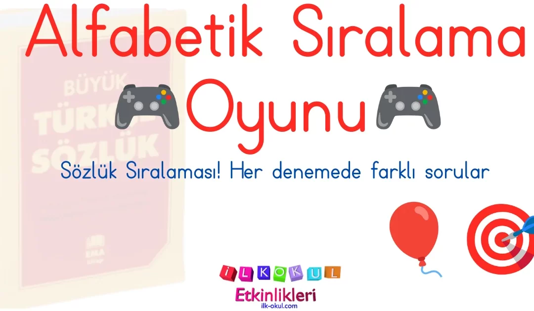 2.sınıf alfabetik sıralama