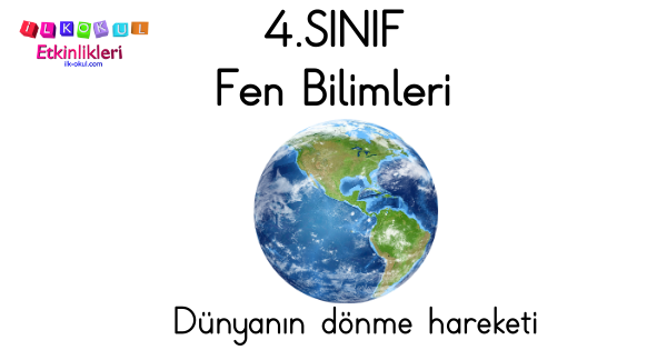 dünyanın dönme hareketi